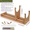 The Beadsmith Rick's Beading Loom, 13.5 x 3.75 x 4.5 inches, Wooden, Two-Warp Loom, Illustrated Instructions Included, No Assembly Required, Use to Create Necklace and Bracelet Designs